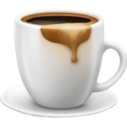 Cup of coffee sticker