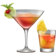 Cocktail  sticker