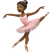 Ballerina dancing sticker