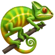 chameleon  sticker