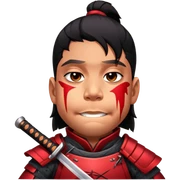 Battle-Ready Samurai sticker