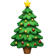 Christmas tree  sticker