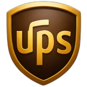 UPS logo sticker