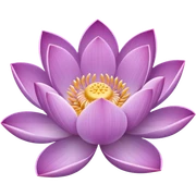 Lilac lotus sticker
