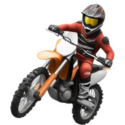Dirtbike sticker