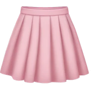 babypink skirt sticker