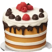 Cake sticker
