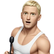 blonde boy with microphone sticker