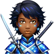 Celestial Samurai sticker