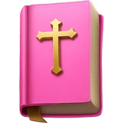 Pink Bible  sticker