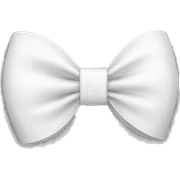 white bow sticker