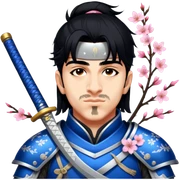 Samurai Warrior sticker