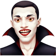 Vampire sticker