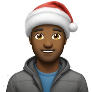 White Christmas  sticker