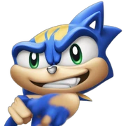 Sonic the hedgehog angry sticker