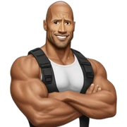 Dwayne Johnson sticker