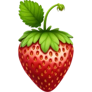 wild strawberry sticker