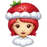 strawberry shortcake sticker