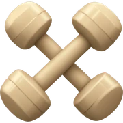 Beige weights sticker
