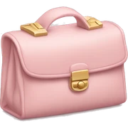 Light pink bag sticker