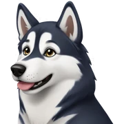 husky sticker