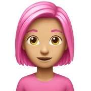Pink sticker