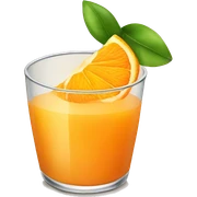 orange juice sticker