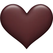 maroon heart  sticker