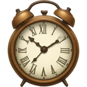Clock that tea sticker