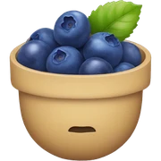 Blueberry sticker