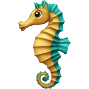 seahorse  sticker
