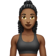 Gym girl sticker