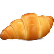 croissant eating croissant sticker
