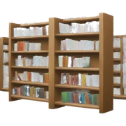 LIBRARY sticker