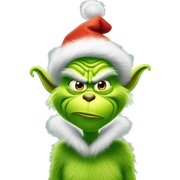 grinch sticker