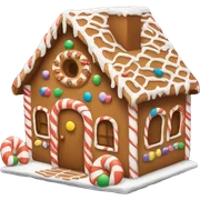 Gingerbread house sticker