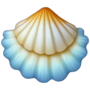 Seashell sticker