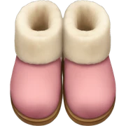 Ugg slippers realistic  sticker
