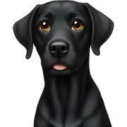 black lab  sticker