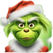 The grinch sticker