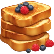 french toast sticker