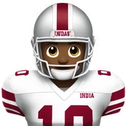 Indiana university football sticker