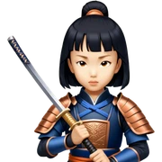 Vigilant Samurai sticker