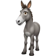 donkey  sticker