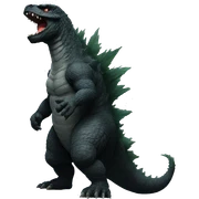godzilla sticker