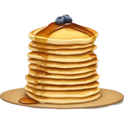 Pancake sticker
