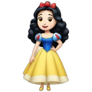 snow white sticker