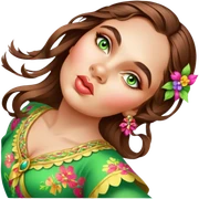 Traditional Dancer sticker