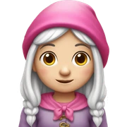 Girly gnome sticker