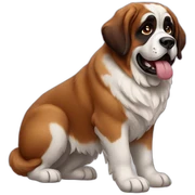 saint-bernard-dog-love sticker